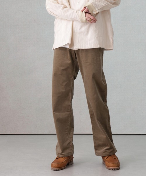 Apo(s)ture(アポスチャー)の「THOM-001/コーデュロイストレートパンツ(その他パンツ・メンズ・ネイビー/ベージュ/ブラック/カーキ・XS/S/M/L/XL)」の3枚目の写真
