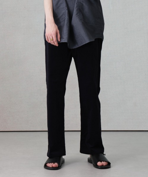 Apo(s)ture(アポスチャー)の「THOM-001/コーデュロイストレートパンツ(その他パンツ・メンズ・ネイビー/ベージュ/ブラック/カーキ・XS/S/M/L/XL)」の4枚目の写真