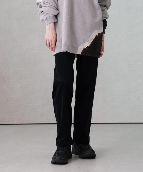 Apo(s)ture(アポスチャー)の「THOM-001/コーデュロイストレートパンツ(その他パンツ・メンズ・ネイビー/ベージュ/ブラック/カーキ・XS/S/M/L/XL)」の13枚目の写真