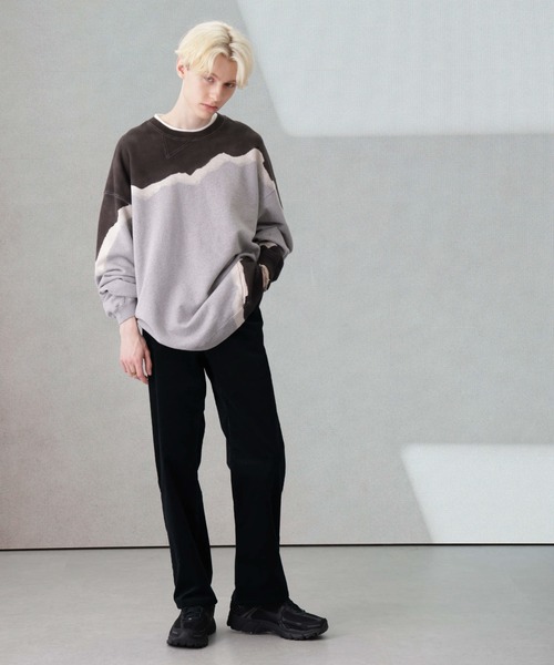 Apo(s)ture(アポスチャー)の「THOM-001/コーデュロイストレートパンツ(その他パンツ・メンズ・ネイビー/ベージュ/ブラック/カーキ・XS/S/M/L/XL)」の16枚目の写真
