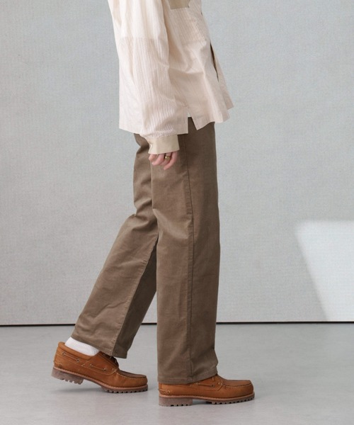 Apo(s)ture(アポスチャー)の「THOM-001/コーデュロイストレートパンツ(その他パンツ・メンズ・ネイビー/ベージュ/ブラック/カーキ・XS/S/M/L/XL)」の20枚目の写真