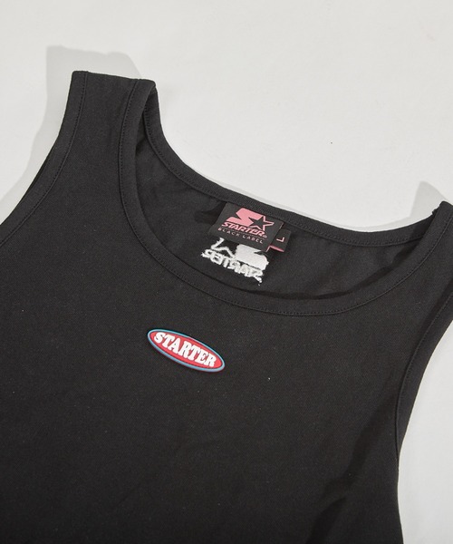 【新品】ameri vintageロゴ タンクトップ　黒　ロゴテープ Ameri（アメリ）の「LOGO TAPE TANK TOP（タンクトップ）」 - WEAR