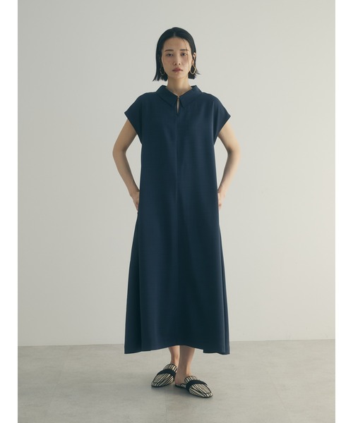 armonia（アルモニーア）の「a.襟付きフレアワンピース（ワンピース・レディース・ネイビー/ブラウン/ブラック・FREE）」の3枚目の写真