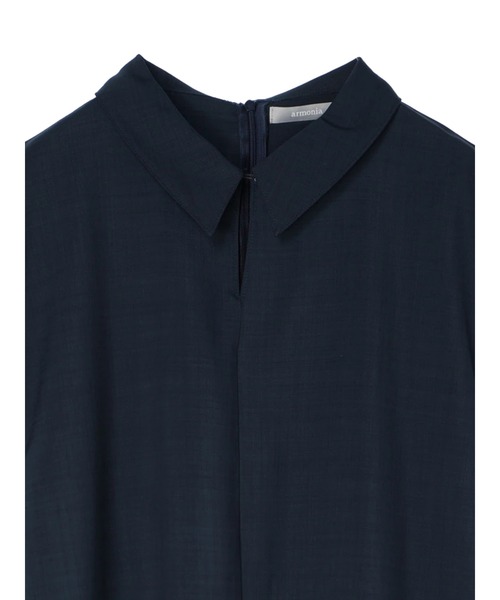 armonia（アルモニーア）の「a.襟付きフレアワンピース（ワンピース・レディース・ネイビー/ブラウン/ブラック・FREE）」の16枚目の写真