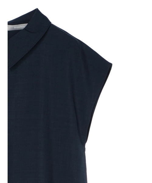 armonia（アルモニーア）の「a.襟付きフレアワンピース（ワンピース・レディース・ネイビー/ブラウン/ブラック・FREE）」の17枚目の写真