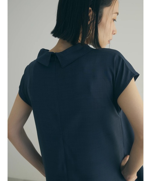 armonia（アルモニーア）の「a.襟付きフレアワンピース（ワンピース・レディース・ネイビー/ブラウン/ブラック・FREE）」の8枚目の写真