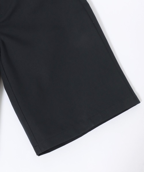 SITRY（シトリー）の「Twill Fabric Wide Shorts/ツイル ワイドショーツ ハーフパンツ ワークショーツ（チノパンツ・メンズ・グリーン/ベージュ/オレンジ/ブラック・M/L/LL）」の8枚目の写真
