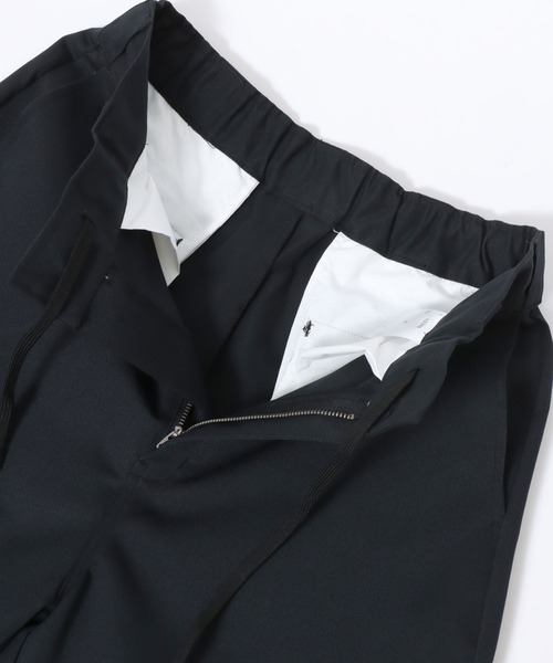 SITRY（シトリー）の「Twill Fabric Wide Shorts/ツイル ワイドショーツ ハーフパンツ ワークショーツ（チノパンツ・メンズ・グリーン/ベージュ/オレンジ/ブラック・M/L/LL）」の5枚目の写真