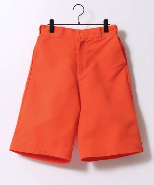 SITRY（シトリー）の「Twill Fabric Wide Shorts/ツイル ワイドショーツ ハーフパンツ ワークショーツ（チノパンツ・メンズ・グリーン/ベージュ/オレンジ/ブラック・M/L/LL）」の18枚目の写真