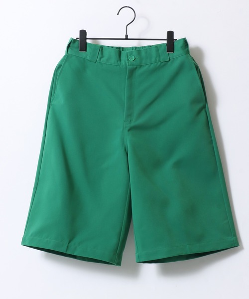 SITRY（シトリー）の「Twill Fabric Wide Shorts/ツイル ワイドショーツ ハーフパンツ ワークショーツ（チノパンツ・メンズ・グリーン/ベージュ/オレンジ/ブラック・M/L/LL）」の17枚目の写真