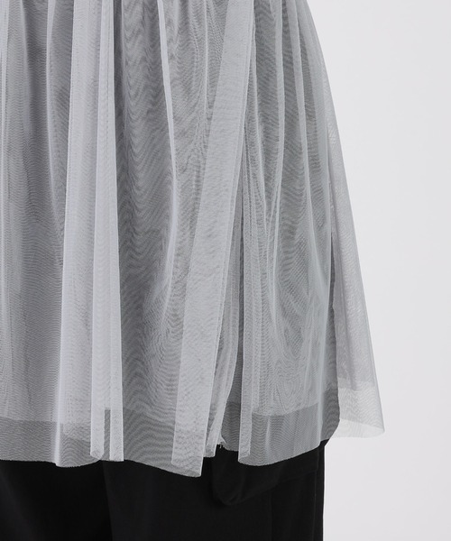 INTERPLANET（インタープラネット）の「ドロストバックリボン　キャミチュニック（キャミソール・レディース・アイボリー/グレー/ブラック・FREE）」の13枚目の写真