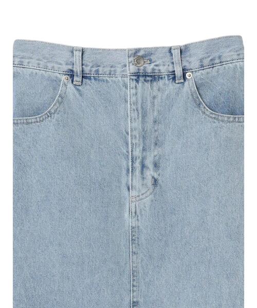 ELENCARE DUE（エレンカーレデュエ）の「・ELENCARE　DUE　デニムロングスカート（スカート・レディース・インディゴブルー/ライトインディゴブルー/杢グレー・FREE）」の22枚目の写真