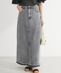 ・ELENCARE　DUE　デニムロングスカート