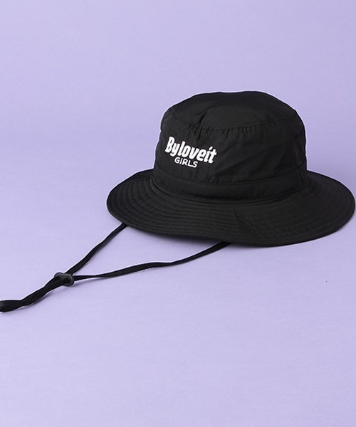 by LOVEiT（バイラビット）の「キャンパーハット（ハット・キッズ・ブラック/オフホワイト/ブルー・M/L）」の2枚目の写真