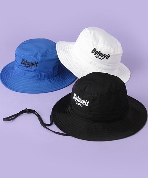 by LOVEiT（バイラビット）の「キャンパーハット（ハット・キッズ・ブラック/オフホワイト/ブルー・M/L）」の10枚目の写真