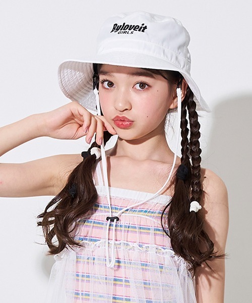 by LOVEiT（バイラビット）の「キャンパーハット（ハット・キッズ・ブラック/オフホワイト/ブルー・M/L）」の12枚目の写真