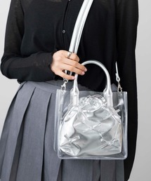 WEGO | WEGO/【24年春夏新作】巾着付きクリアショルダー(ショルダーバッグ)