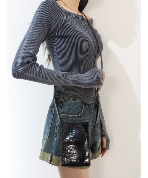 EVRIS（エヴリス）の「コンパクトストレージBAG（ショルダーバッグ・レディース・ブルー/ブラック/ピンク・FREE）」の15枚目の写真