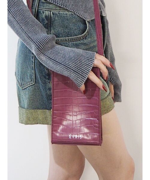 EVRIS（エヴリス）の「コンパクトストレージBAG（ショルダーバッグ・レディース・ブルー/ブラック/ピンク・FREE）」の16枚目の写真