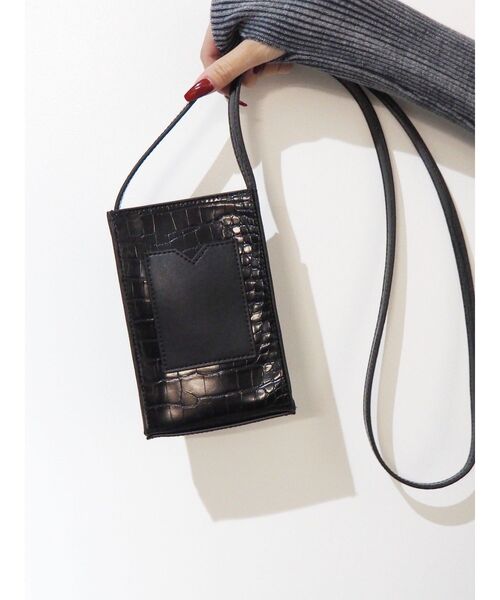 EVRIS バッグ エヴリス EVRIS SUNNY MOTIF BAG （ブラック） -ファッション