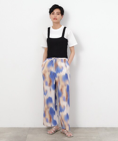 新品タグ付きprit/TRIP【定価1.2万】 コットンイージーワイドパンツ