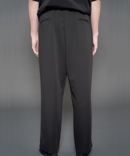 FORTUNA HOMME（フォルトゥナオム）の「FORTUNAHOMME ECOTEC Twill RelaSlacks（スラックス・メンズ・ブラック・1/2）」の3枚目の写真