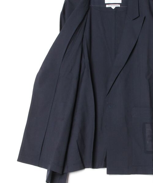 yoshiokubo（ヨシオクボ）の「yoshiokubo/ヨシオクボ/SUMMER WOOL HAORI JKT（テーラードジャケット・メンズ・ネイビー・3）」の3枚目の写真