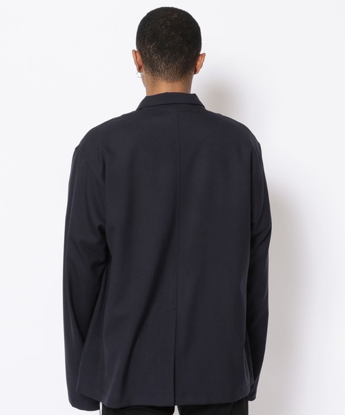 yoshiokubo（ヨシオクボ）の「yoshiokubo/ヨシオクボ/SUMMER WOOL HAORI JKT（テーラードジャケット・メンズ・ネイビー・3）」の7枚目の写真