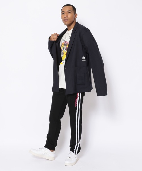 yoshiokubo（ヨシオクボ）の「yoshiokubo/ヨシオクボ/SUMMER WOOL HAORI JKT（テーラードジャケット・メンズ・ネイビー・3）」の4枚目の写真