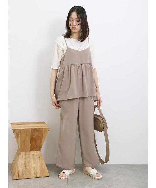 Samansa Mos2 blue（サマンサモスモスブルー）の「◎ジャカードフリンジプルオーバー（Tシャツ/カットソー・レディース・カーキ/ブラック/キナリ・F）」の16枚目の写真