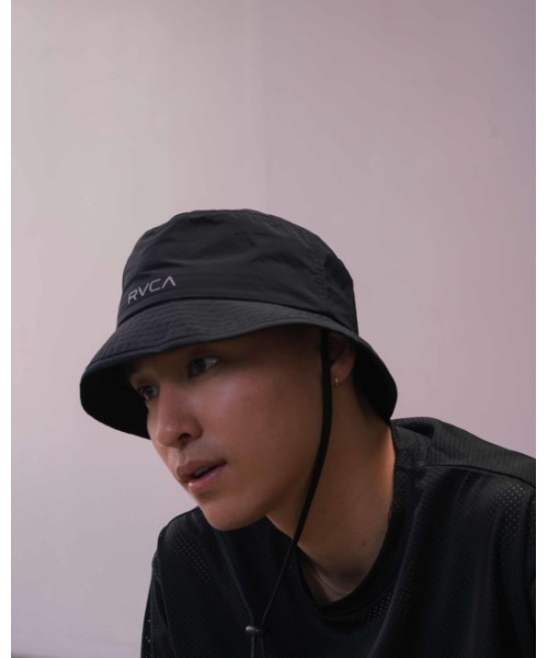 RVCA（ルーカ）の「RVCA メンズ BUCKET HAT ハット 【2024年夏モデル】/ルーカナイロンバケハ(バケットハット）（ハット・メンズ・グレー/ブラック/ネイビー・FREE）」の19枚目の写真