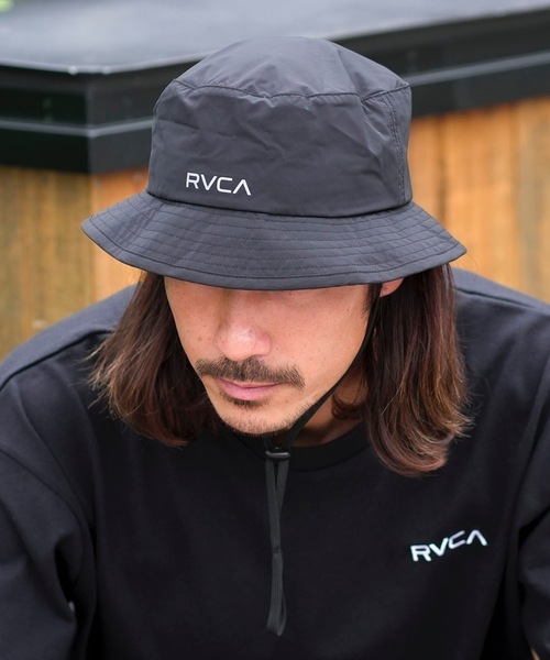ブラウン バケットハット ナイロン製 セール】RVCA メンズ BUCKET HAT ハット 【2024年夏モデル