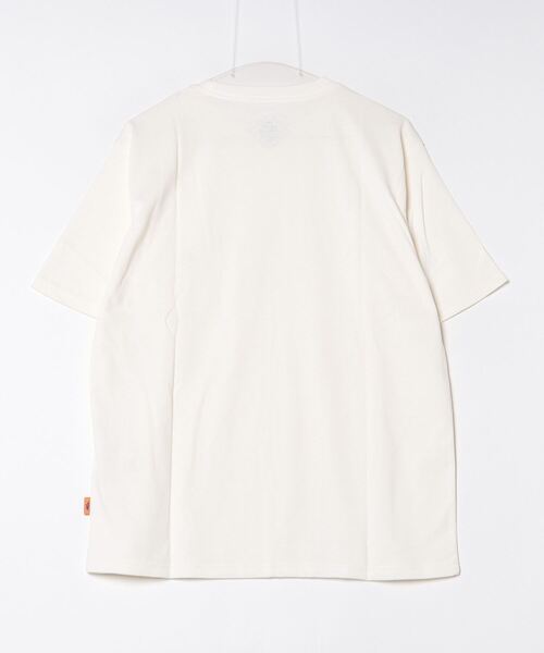 KRIFF MAYER（クリフメイヤー）の「Wet protection one point short sleeve pocket T-shirt / ウェットプロテクト ワンポイント半袖ポケットTシャツ unisex（Tシャツ/カットソー・メンズ・オフホワイト/ベージュ/オレンジ/ライトグリーン/チャコール/ラベンダー・L/XL/M）」の7枚目の写真