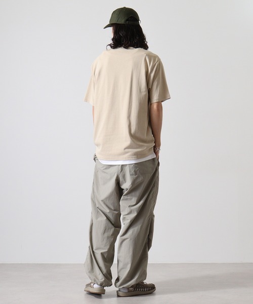 KRIFF MAYER（クリフメイヤー）の「Wet protection one point short sleeve pocket T-shirt / ウェットプロテクト ワンポイント半袖ポケットTシャツ unisex（Tシャツ/カットソー・メンズ・オフホワイト/ベージュ/オレンジ/ライトグリーン/チャコール/ラベンダー・L/XL/M）」の11枚目の写真