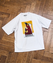 《再入荷》SAVIGNAC (サビニャック) 別注 French Company プリント Tシャツ