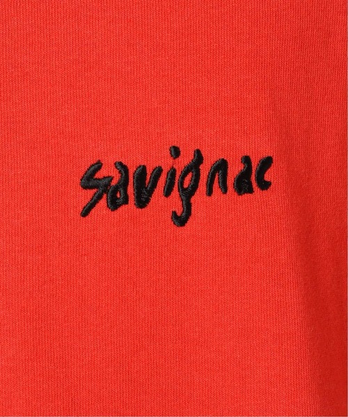 EDIFICE(エディフィス)の「《再入荷》SAVIGNAC (サビニャック) 別注 French Company プリント Tシャツ(Tシャツ/カットソー・メンズ・グリーン系その他/イエロー/アイボリー/ブラックミックス/グレー/オフホワイト/レッド/サックスブルー・X-LARGE/LARGE/MEDIUM)」の22枚目の写真