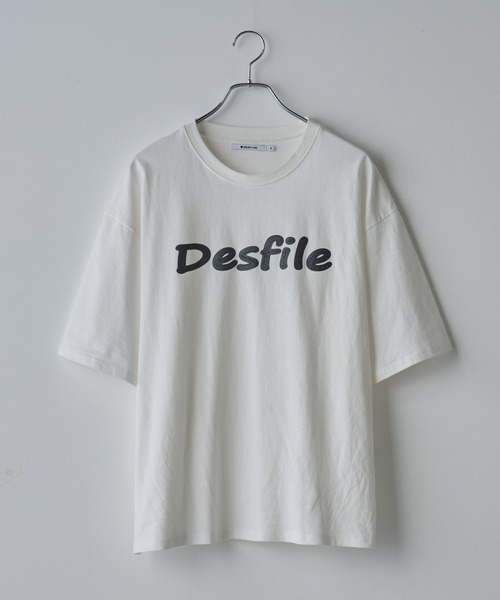 COLONY 2139（コロニートゥーワンスリーナイン）の「立体プリントTシャツ（Tシャツ/カットソー・メンズ・ホワイト/ブラック・MEDIUM/LARGE）」の2枚目の写真