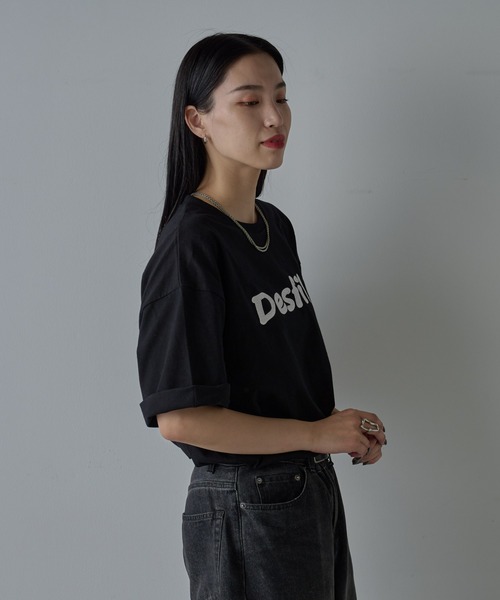 COLONY 2139（コロニートゥーワンスリーナイン）の「立体プリントTシャツ（Tシャツ/カットソー・メンズ・ホワイト/ブラック・MEDIUM/LARGE）」の3枚目の写真