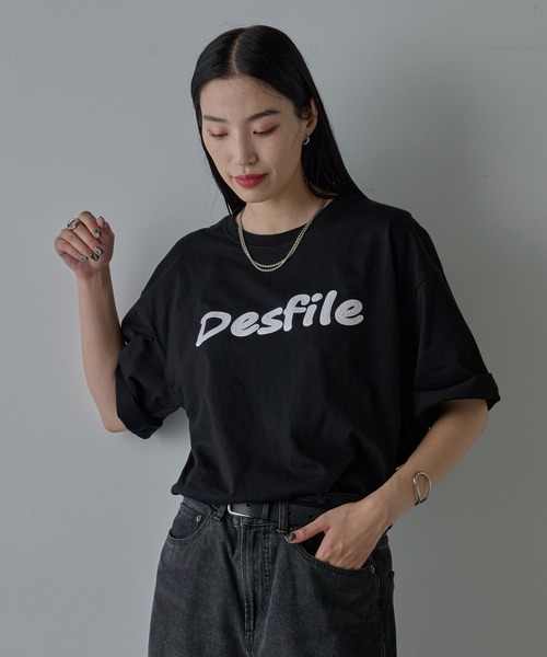 COLONY 2139（コロニートゥーワンスリーナイン）の「立体プリントTシャツ（Tシャツ/カットソー・メンズ・ホワイト/ブラック・MEDIUM/LARGE）」の5枚目の写真