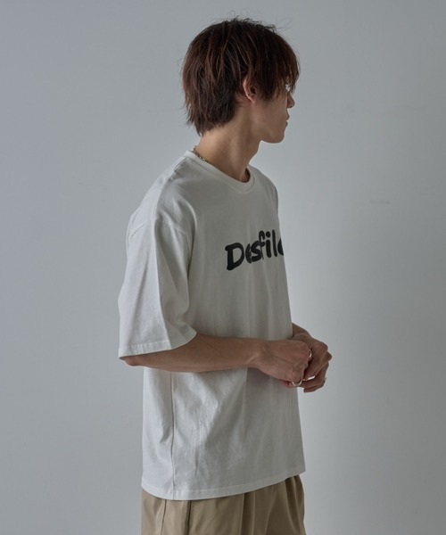 COLONY 2139（コロニートゥーワンスリーナイン）の「立体プリントTシャツ（Tシャツ/カットソー・メンズ・ホワイト/ブラック・MEDIUM/LARGE）」の8枚目の写真