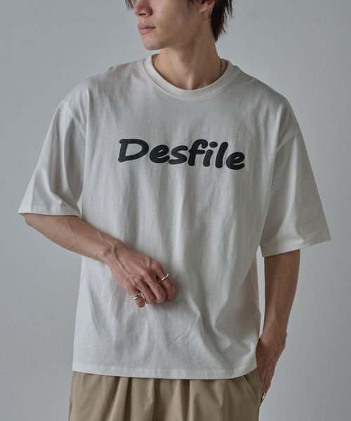 COLONY 2139（コロニートゥーワンスリーナイン）の「立体プリントTシャツ（Tシャツ/カットソー・メンズ・ホワイト/ブラック・MEDIUM/LARGE）」の9枚目の写真