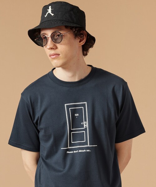 新品未使用タグ付き！ SPECCHIO ダークブルー Tシャツ サイズ40 DESCENDANT(ディセンダント) 25SSVORTEX SSプリントTシャツ