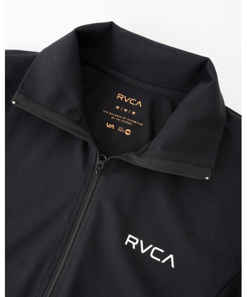 【セール】RVCA レディース 【SURF TEE】 SURF VA LS ZIP UP ラッシュガード 【2024年夏モデル】/ルーカ長袖スタンドカラージップアップ水着（ラッシュガード）｜RVCA（ルーカ）