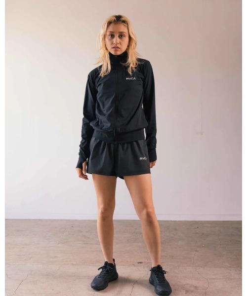 【セール】RVCA レディース 【SURF TEE】 SURF VA LS ZIP UP ラッシュガード 【2024年夏モデル】/ルーカ長袖スタンドカラージップアップ水着（ラッシュガード）｜RVCA（ルーカ）