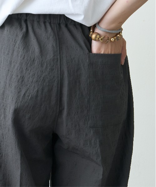 CIAOPANIC TYPY(チャオパニックティピー)の「テックリネンイージーパンツ(セットアップ対応)(その他パンツ・メンズ・チャコールグレー/サンドベージュ・LARGE/MEDIUM)」の6枚目の写真