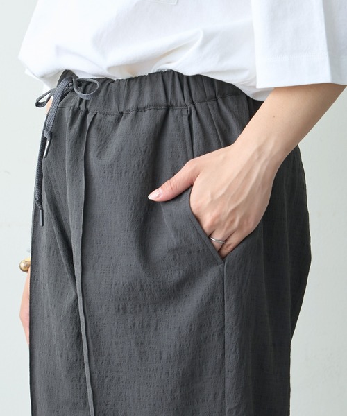 CIAOPANIC TYPY(チャオパニックティピー)の「テックリネンイージーパンツ(セットアップ対応)(その他パンツ・メンズ・チャコールグレー/サンドベージュ・LARGE/MEDIUM)」の5枚目の写真