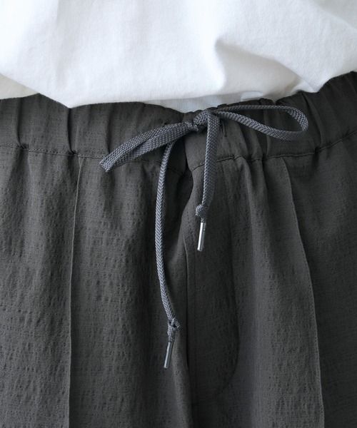 CIAOPANIC TYPY(チャオパニックティピー)の「テックリネンイージーパンツ(セットアップ対応)(その他パンツ・メンズ・チャコールグレー/サンドベージュ・LARGE/MEDIUM)」の4枚目の写真
