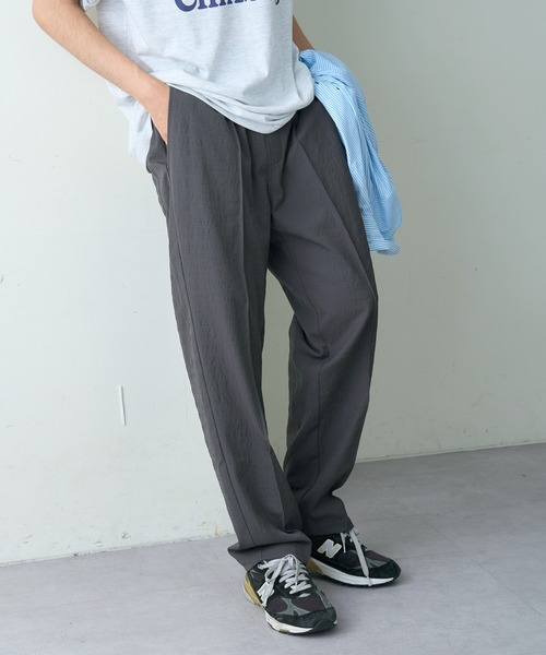 CIAOPANIC TYPY(チャオパニックティピー)の「テックリネンイージーパンツ(セットアップ対応)(その他パンツ・メンズ・チャコールグレー/サンドベージュ・LARGE/MEDIUM)」の20枚目の写真