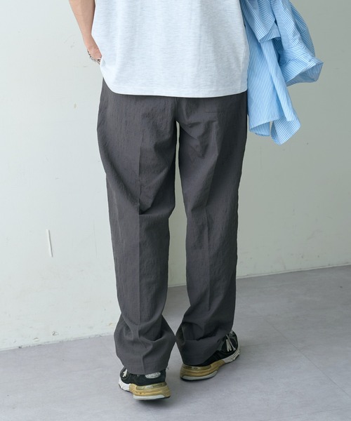 CIAOPANIC TYPY(チャオパニックティピー)の「テックリネンイージーパンツ(セットアップ対応)(その他パンツ・メンズ・チャコールグレー/サンドベージュ・LARGE/MEDIUM)」の17枚目の写真