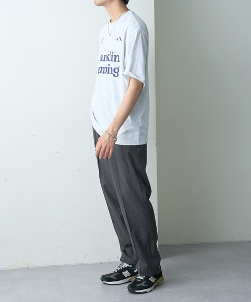 CIAOPANIC TYPY(チャオパニックティピー)の「テックリネンイージーパンツ(セットアップ対応)(その他パンツ・メンズ・チャコールグレー/サンドベージュ・LARGE/MEDIUM)」の14枚目の写真